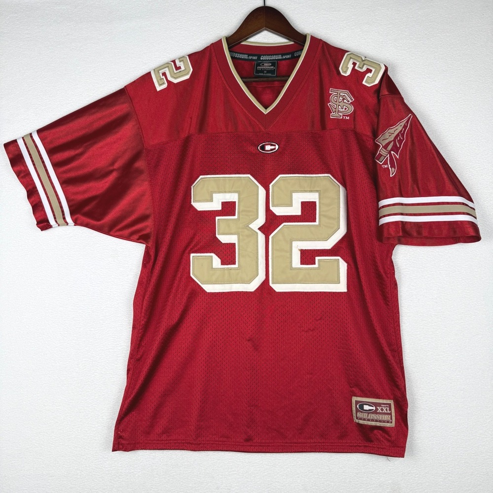 Vtg Florida State Seminoles Colosseum Jersey Mens M #32 Seminoles Football Y2K